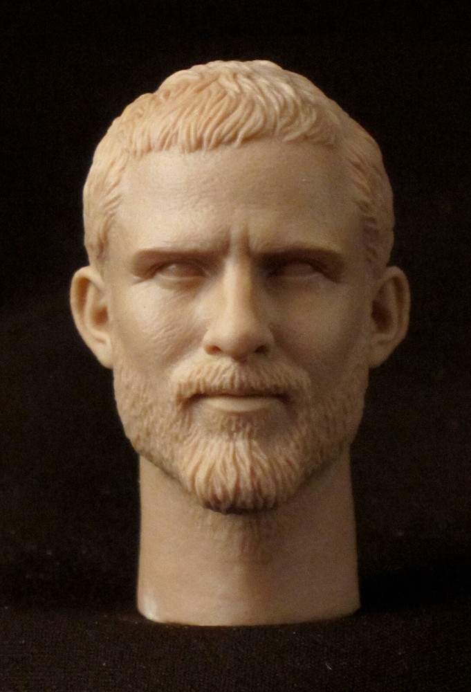 CUSTOM RESIN UNPAINTED HEAD SCULPT Action figures 1/6 Scale