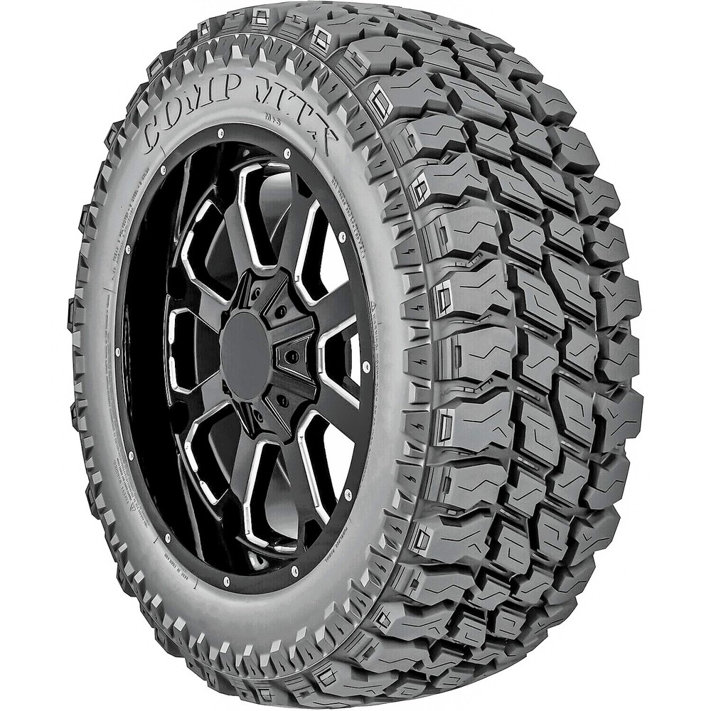 Tire Dimension Comp MTX LT 35X12.50R22 Load F 12 Ply MT M/T Mud