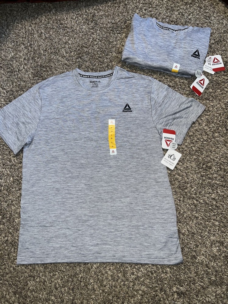 Reebok Men's  Legacy Core Short Sleeve Tee Shirt, LARGE