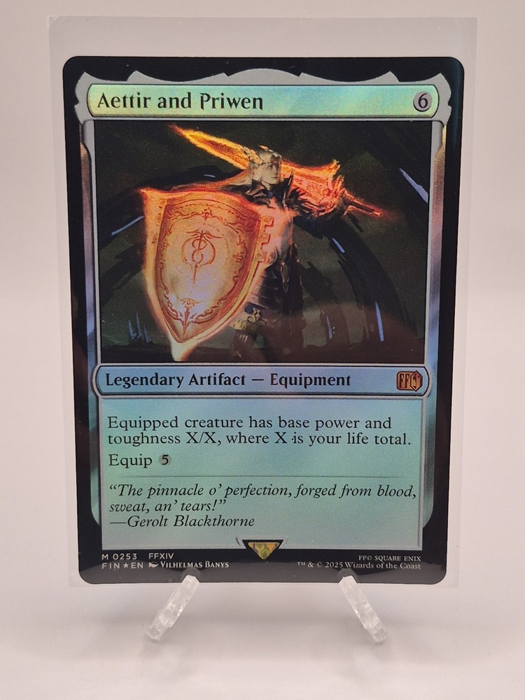 Aettir and Priwen Final Fantasy Foil