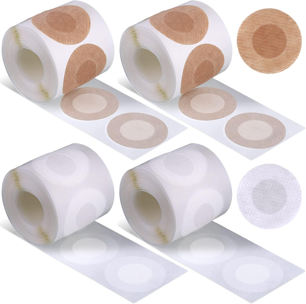 400 Pcs Mens Nipple Covers, Tape Pasties Patch Protector Sets for Runners anti C