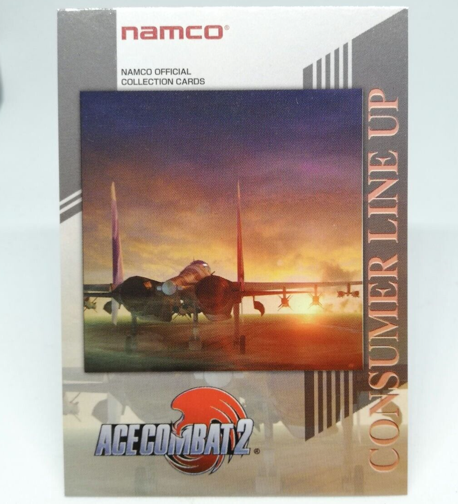 145 Ace Combat 2 memorial Namco Official Collection Cards trading Videdo JAPAN-image