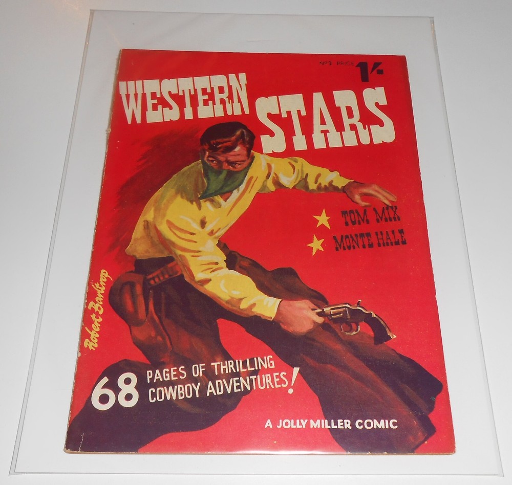 WESTERN STARS no.3 L Miller UK 1952 ROBERT BARLTROP very rare 
