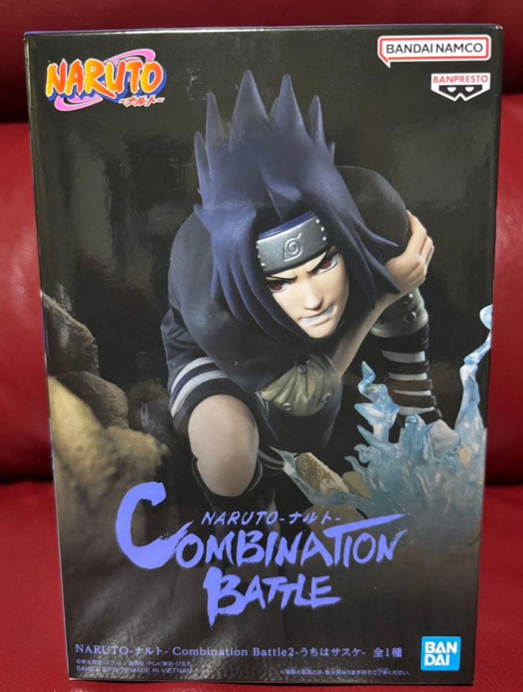 NARUTO Combination Battle 2 Uchiha Sasuke Figure Anime JAPAN BANPRESTO