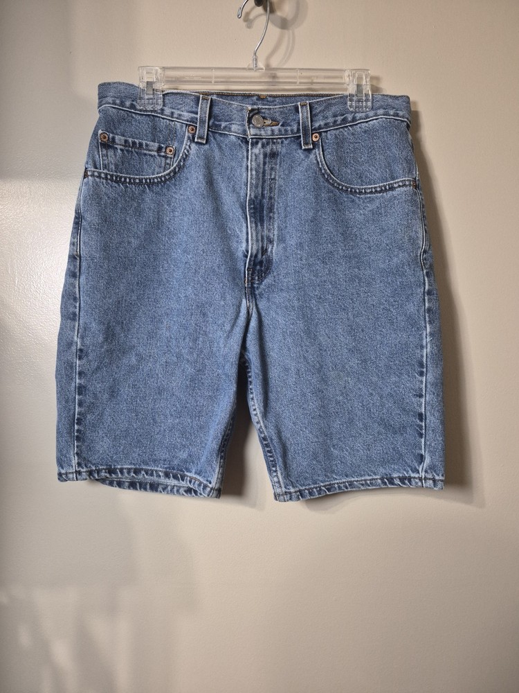 Levi's 505 Men's Denim Shorts, Size 33, Regular Fit, Blue