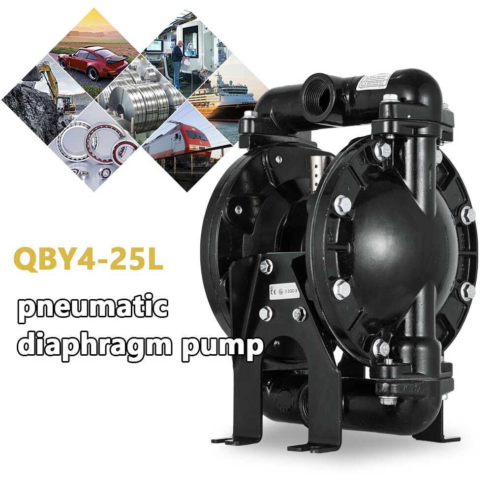 Pneumatic Diaphragm Pump Air-Operated Double Diaphragm Pump 35GPM Fluids Water