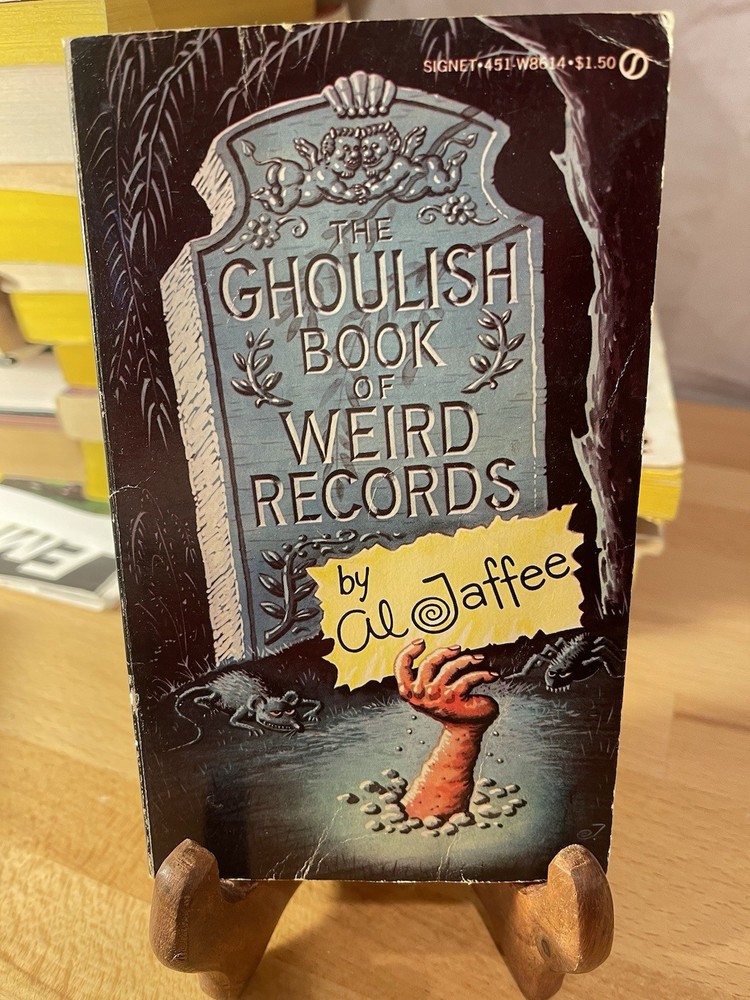 The Ghoulish Book of Weird Records Paperback Signet Book Pre Owned
