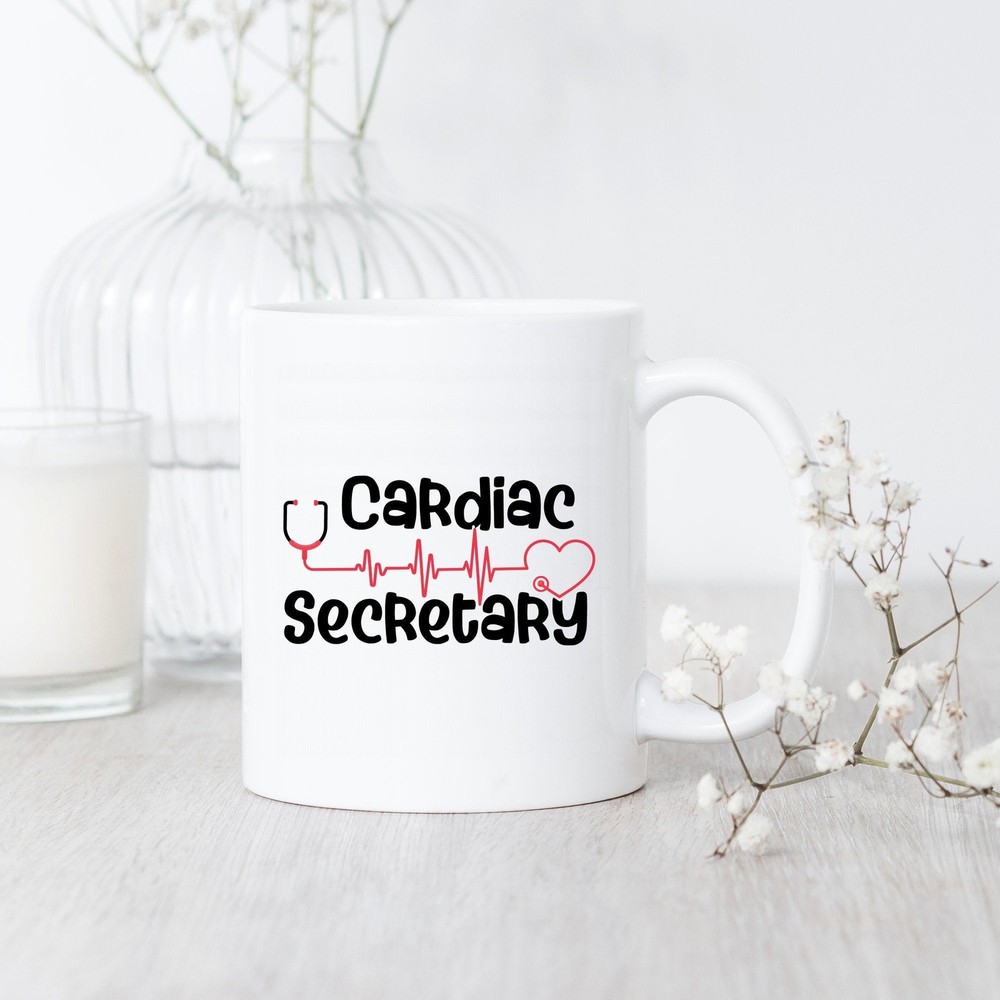 Cardiac Medical Secretary Mug Perfect Gift for Cardiology Office Staff  