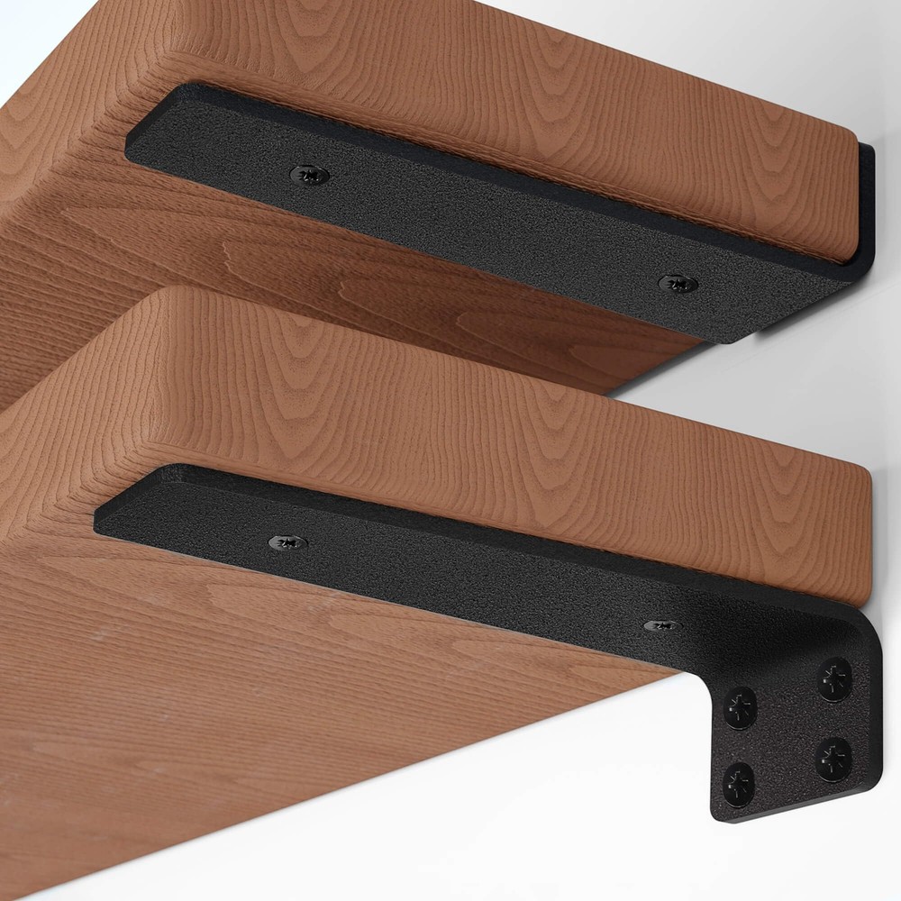 Floating Shelf Bracket 6 Inch of 4 Pack Heavy Duty Shelf Brackets Brackets for S