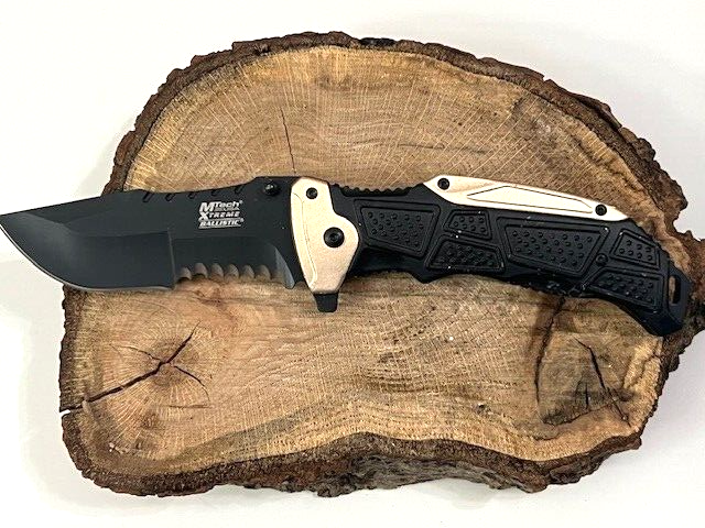 MTech MX-A850 BK Linerlock Folding Pocket Knife in Great Condition