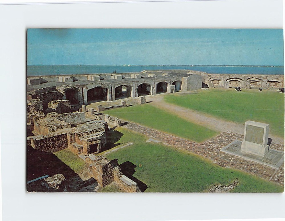 Postcard Fort Sumter Charleston South Carolina USA