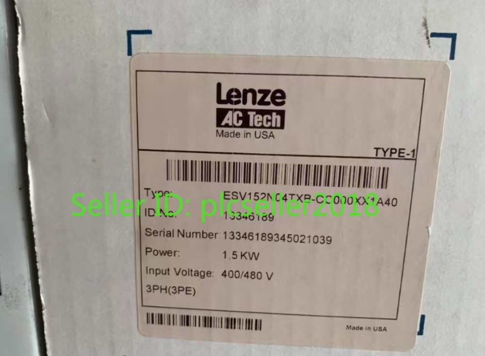 1 PC NEW LENZE frequency converter ESV152N04TXB-CC DHL or FedEx