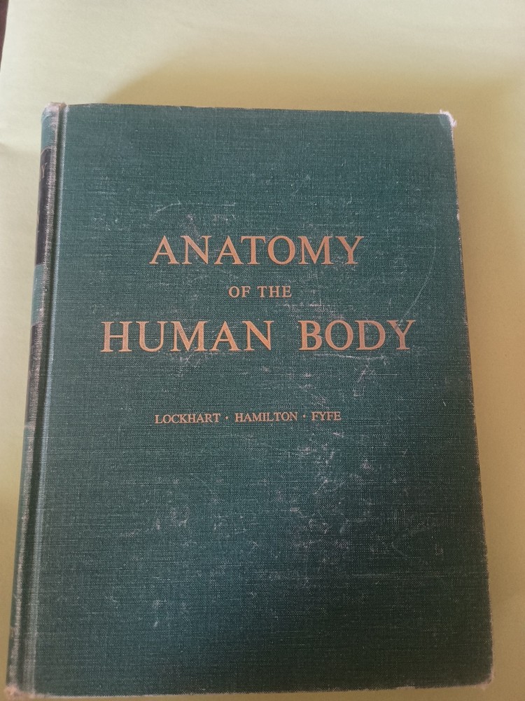 The Anatomy of The Human Body- R. D Lockhart, G. F. Hamilton., F. W. Fyfe, 1965