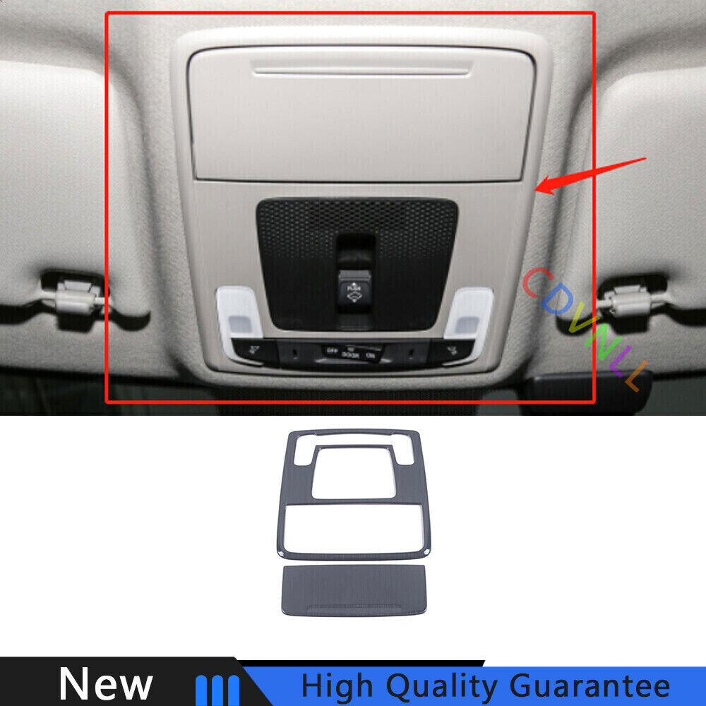 For Honda Civic 2022-2023 Black Titanium Car Front Reading Light Lamp Frame Trim