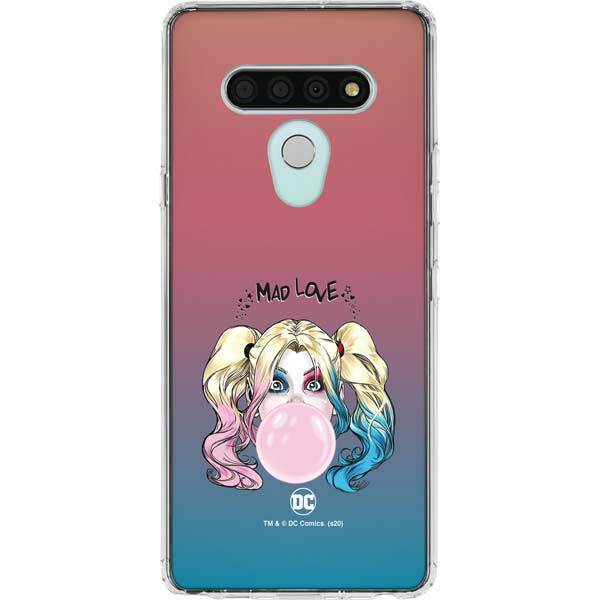DC Comics Harley Quinn LG Stylo 6 Clear Case - Harley Quinn Mad Love