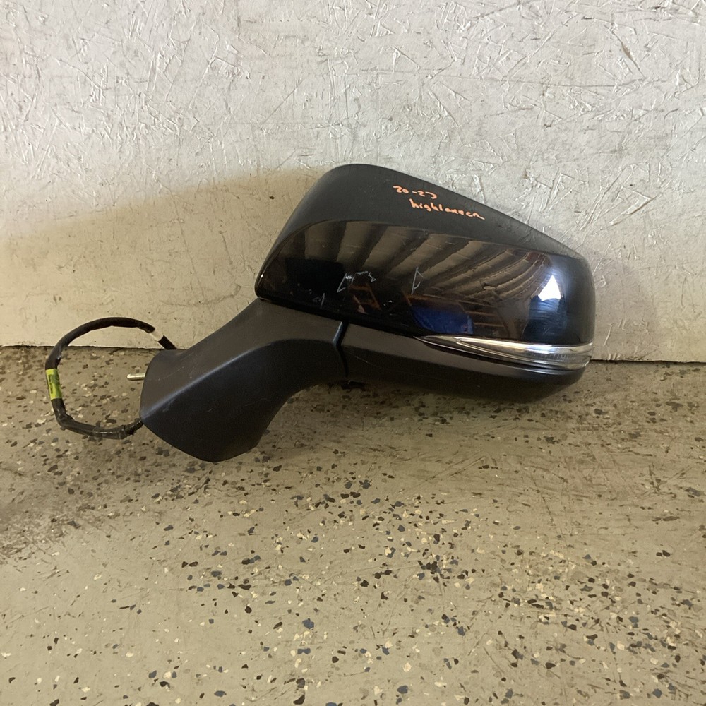 2020-2023 Toyota Highlander Driver Side Mirror with Heat & Blind Spot 7-Wire OEM Used  
