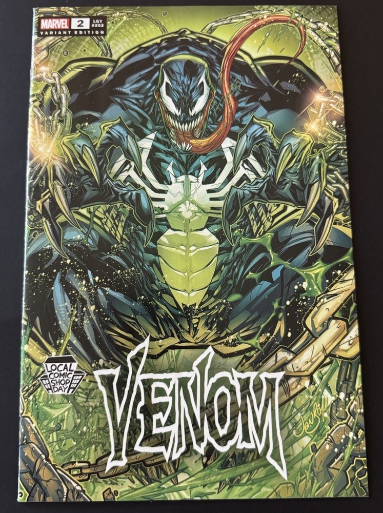 Venom # 2 (LGY 202) (2022, Marvel) 1st Print Jonboy Meyers Variant A