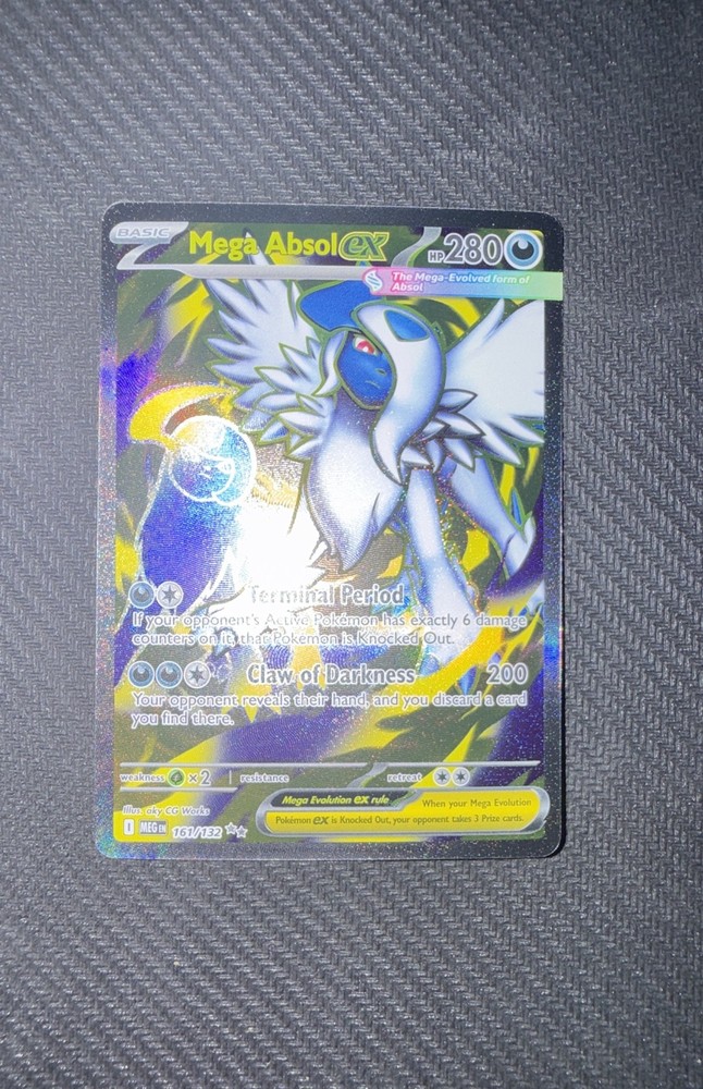 Mega Absol ex 161/132 Me01: Mega Evolution Holo