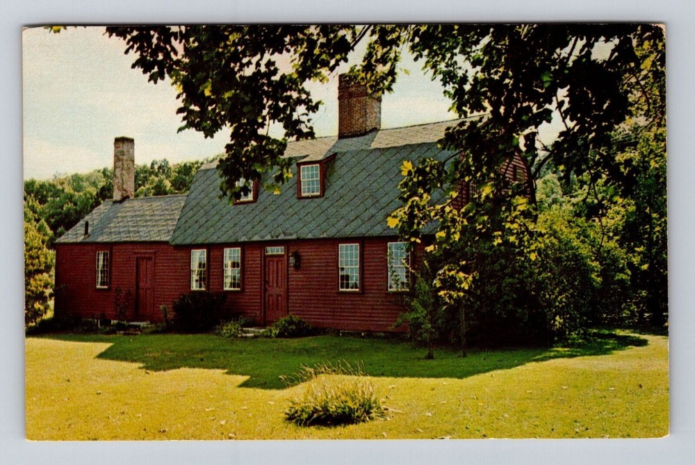 Cranston RI-Rhode Island, Joy Homestead, Restored Farmhouse, Vintage Postcard