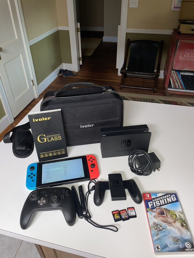 Nintendo Switch Bundle Lot Games, Wireless Controller Case More Great Deal