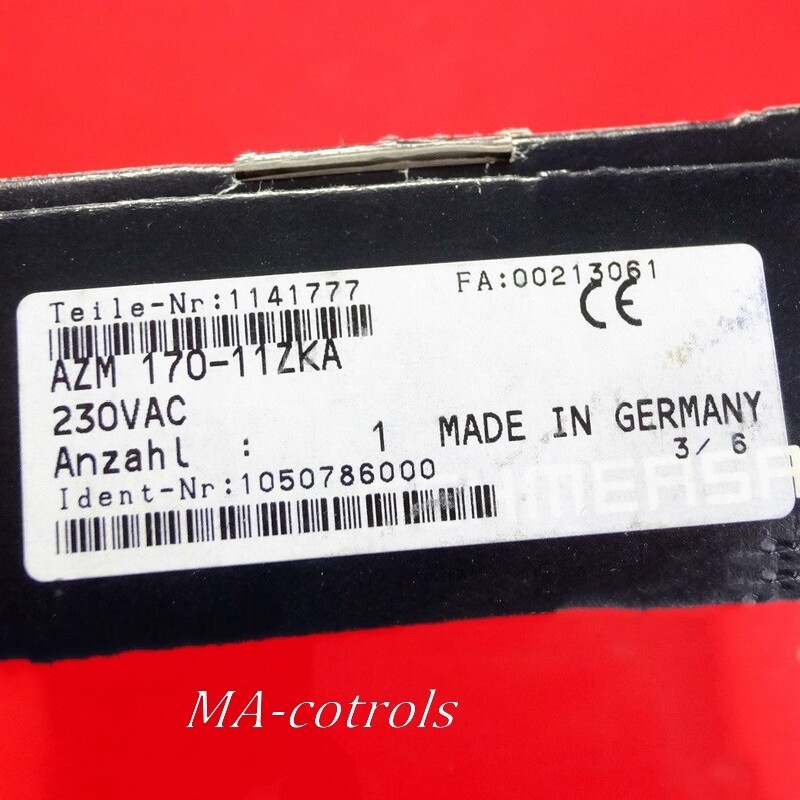 Safety switch AZM 170-11 zka#101141777 brand new fast shipping by DHL #F22