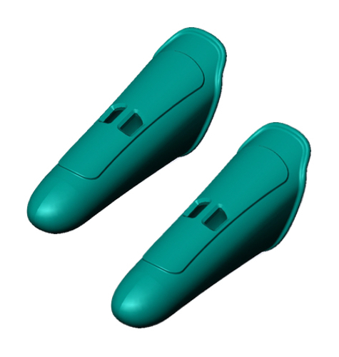 Thumbsavers Advance Massage & Physical Therapy Trigger Point Tool Small Teal Set