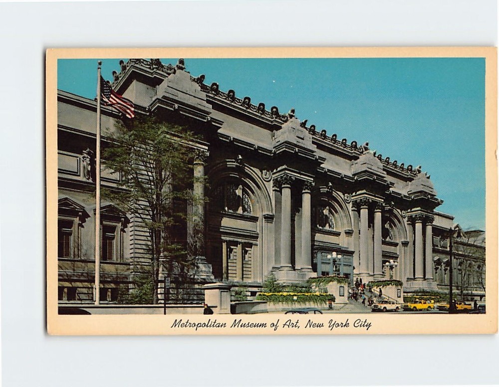 Postcard Metropolitan Museum of Art USA