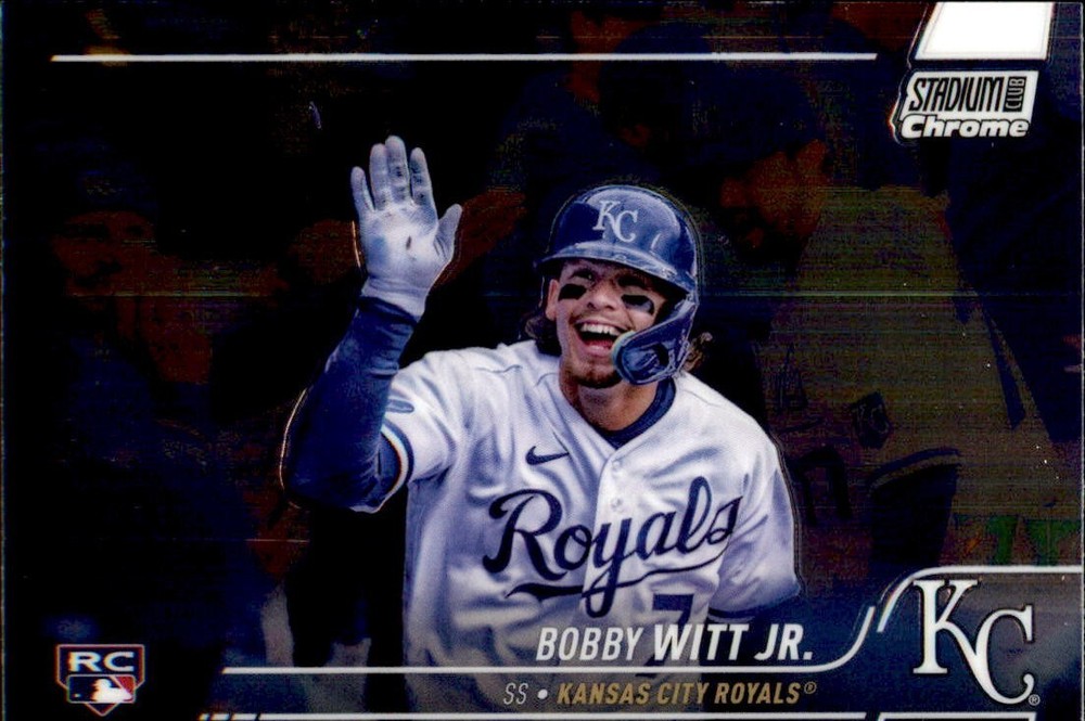 2022 Topps Stadiun Chrome Bobby Witt Jr Rc #2