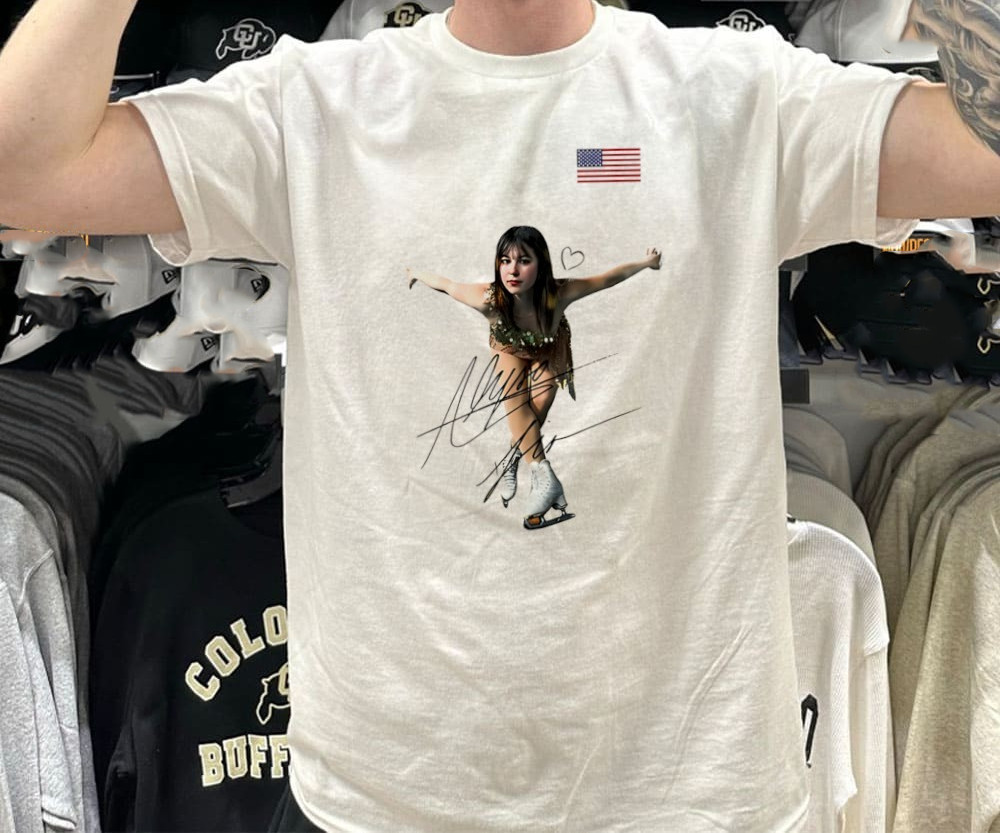 Alysa Liu white T Shirt s-5xl  signature shirt gifl Unisex