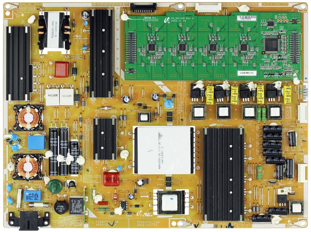 Samsung BN44-00371A Power Supply and Backlight Inverter Board Replacement