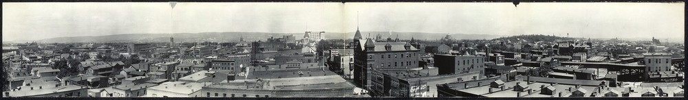 Photo:1909 Panoramic: Wilkes Barre Pennsylvania