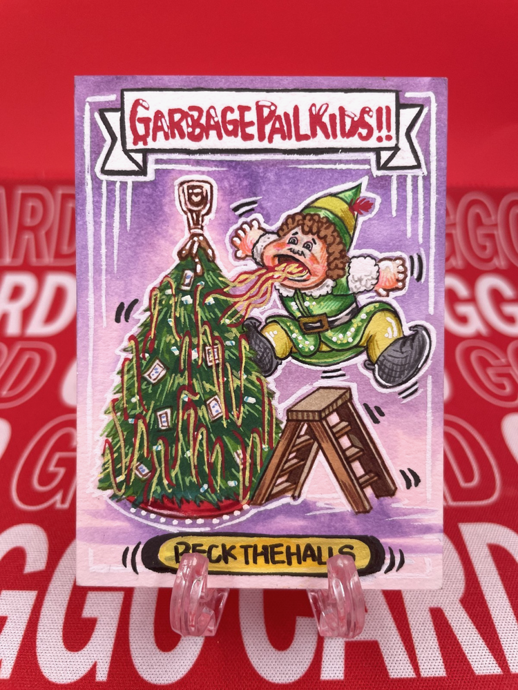 【Christmas Limited】GGC Studio garbage pail kids Artist Auto Sketch Card 1/1