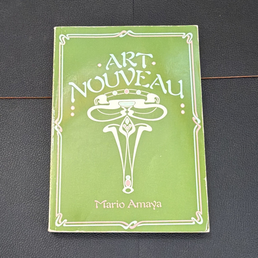Art Nouveau PB Mario Amaya Schocken Books Inc. Nonfiction Art