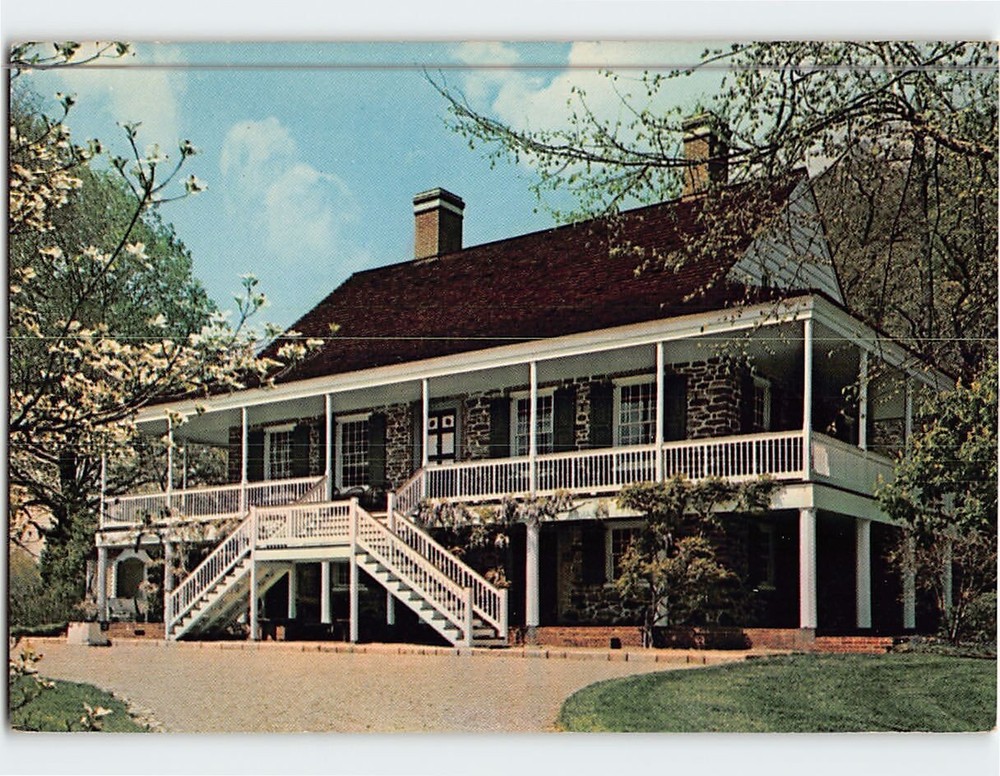 Postcard Van Cortlandt Manor Croton on Hudson New York USA