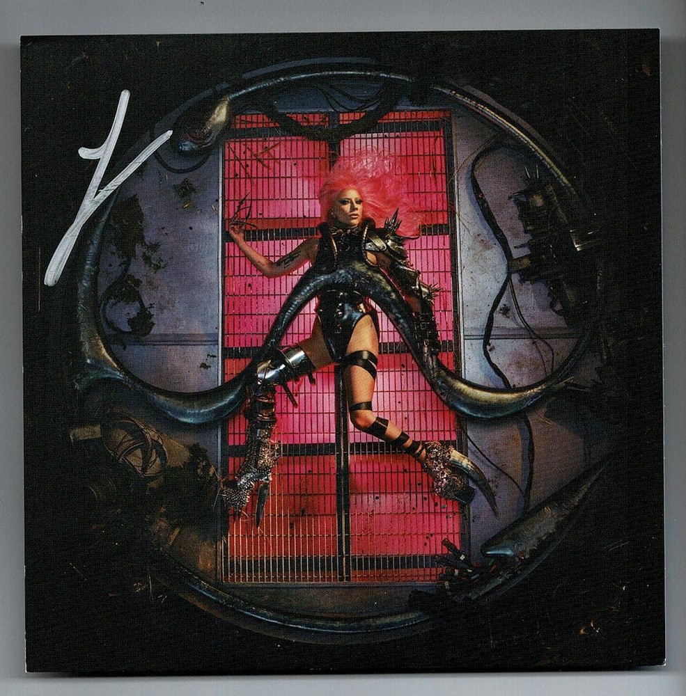 Lady Gaga signed autographed CD booklet! Authentic! AMCo COA 8266