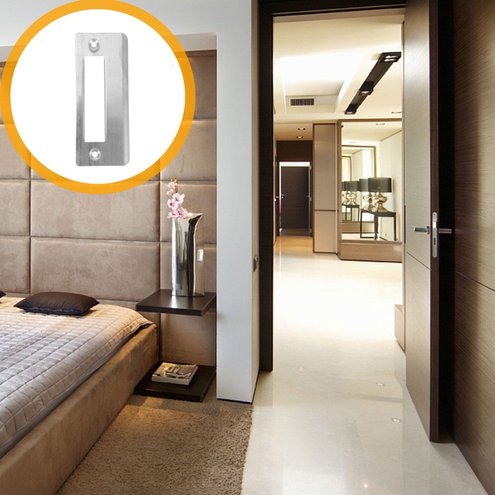 5 piezas Placa de refuerzo Puerta Golpe Protector Placa Puerta Dispositivo Puerta Protector Puerta