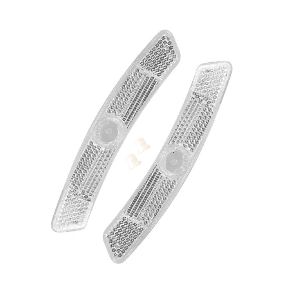 1 Set Bicycle Spoke Reflector 170 Degrees Reflection Safety Warning