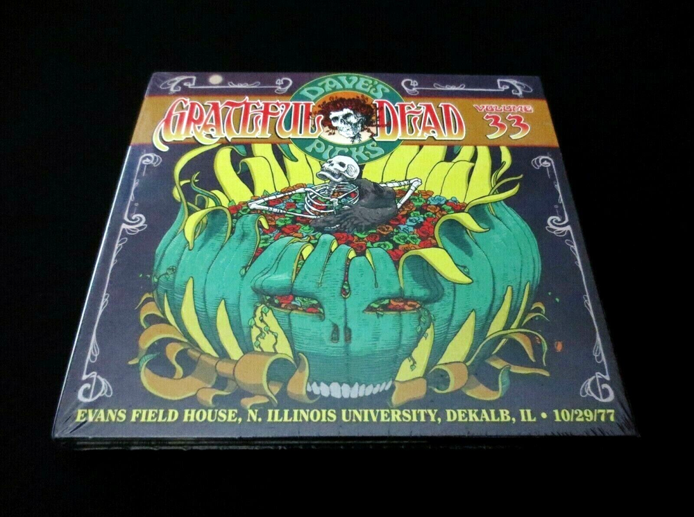 Grateful Dead Daves Picks 33 3 CD Live NIU DeKalb Illinois 1977 Concert