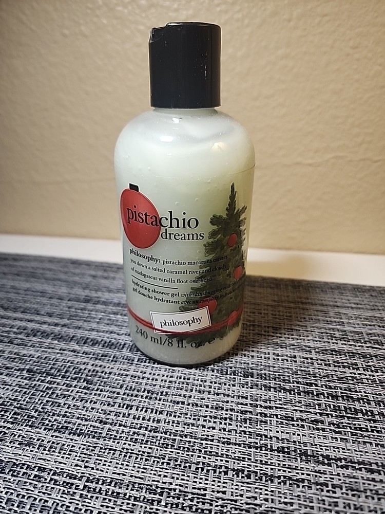 Philosophy Pistachio Dreams Shower Gel & Bubble Bath 8 oz Holiday Limited Edition