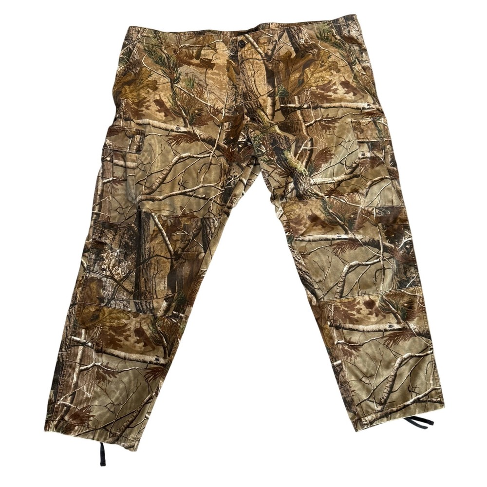Men’s 3XL Redhead Realtree Camo Cargo Pants Green/Brown Hunting