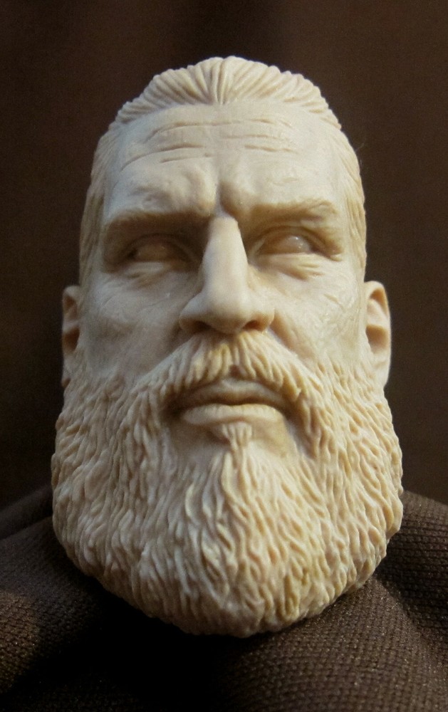 V-11 CUSTOM RESIN UNPAINTED HEAD SCULPT Action figures 1/6 Scale