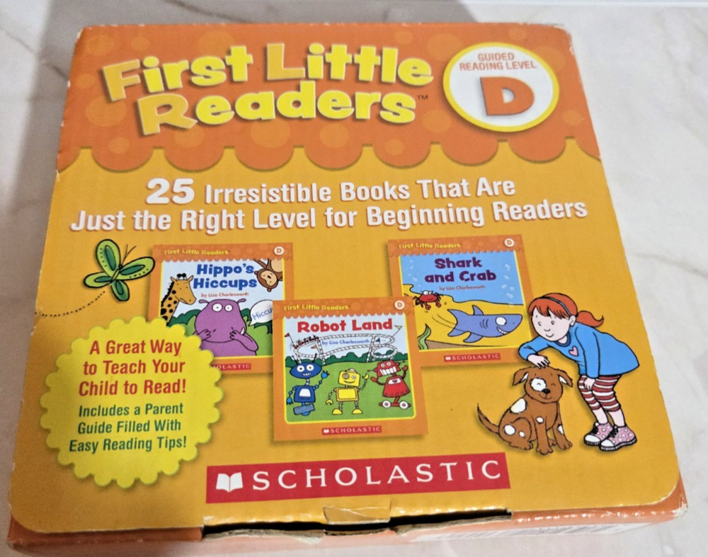 First Little Readers Level D – Set of 25 Books – Scholastic – Pre-Owned