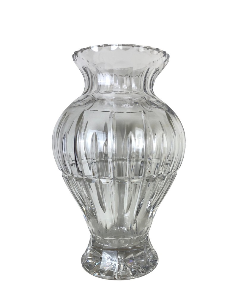 Marquis Waterford 10” Clear Crystal Glass Vase