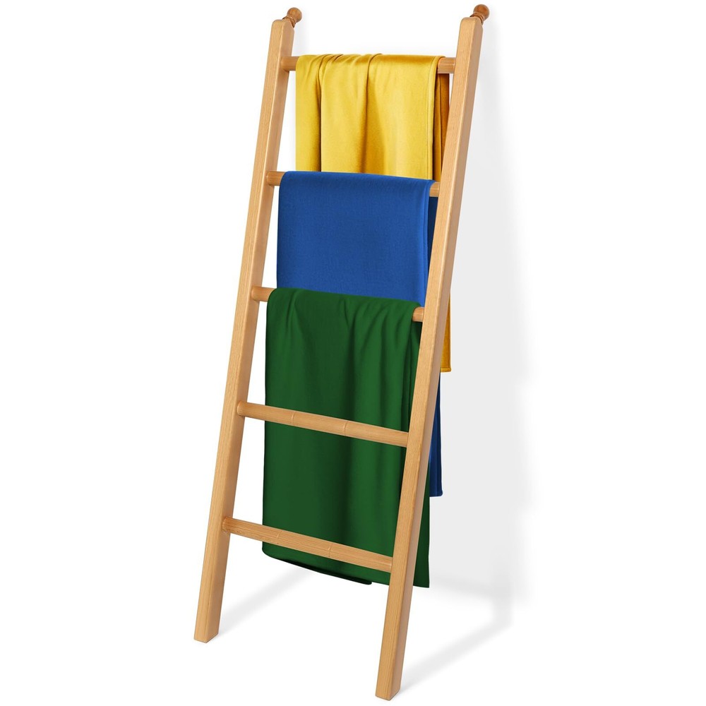 Wooden Blanket Ladder Living Room Fully Assembled 5ft (57