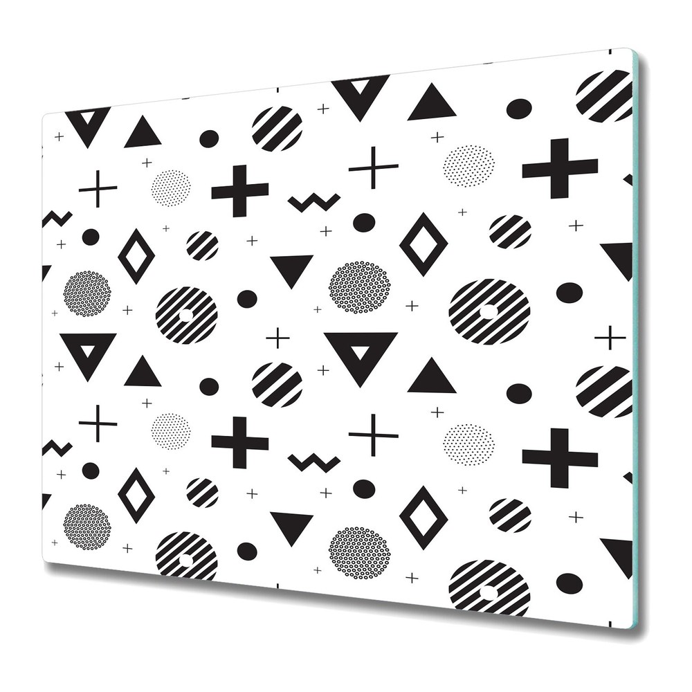 Glass Surface Protector Worktop saver Abstract Geometric Simple Scandinavian