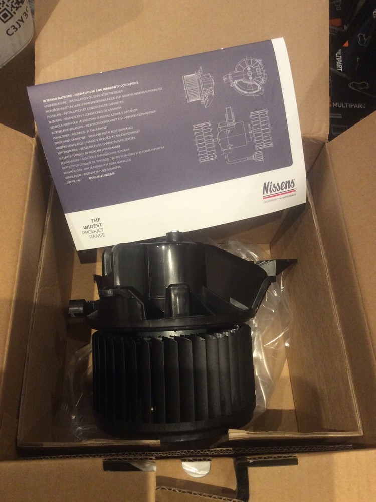Heater Blower Fan Motor Nissens Citroen Nemo Peugeot Bipper,Tepee 1.3 1.4 HDi