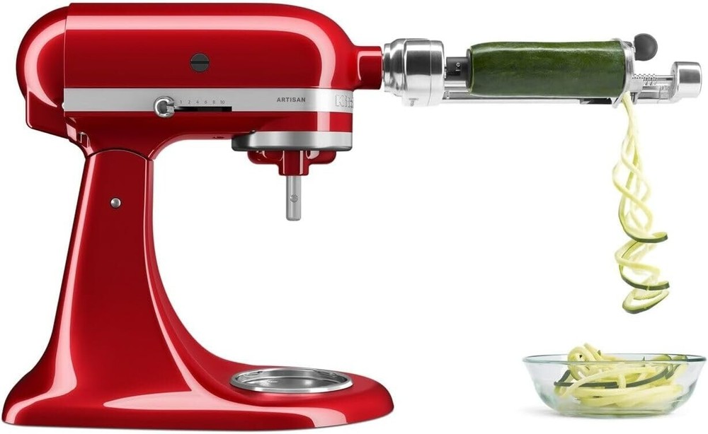 KitchenAid KSM1APC 5-Blade Spiralizer Attachment for Fruits and Vegetables