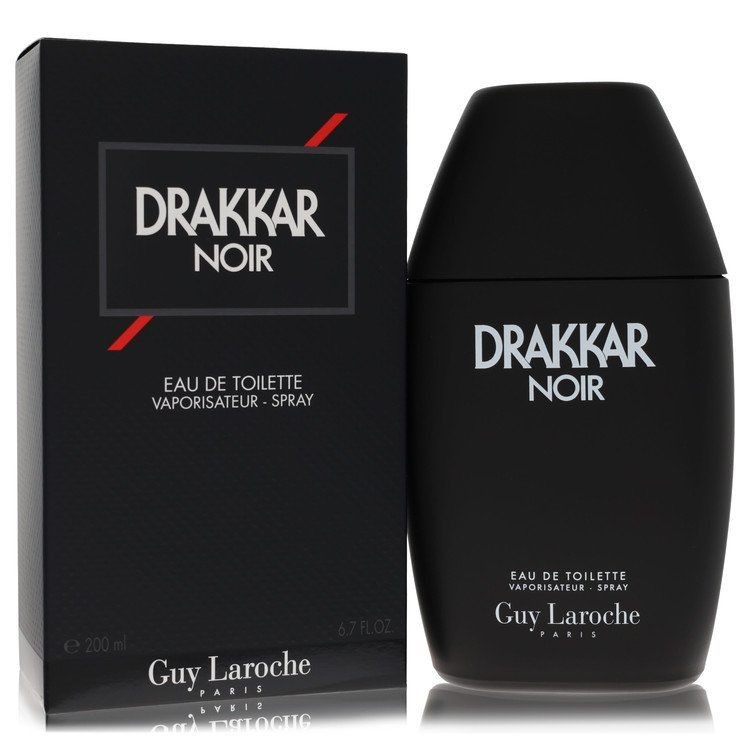 Drakkar Noir by Guy Laroche Eau De Toilette Spray 6.7 oz - Brand New