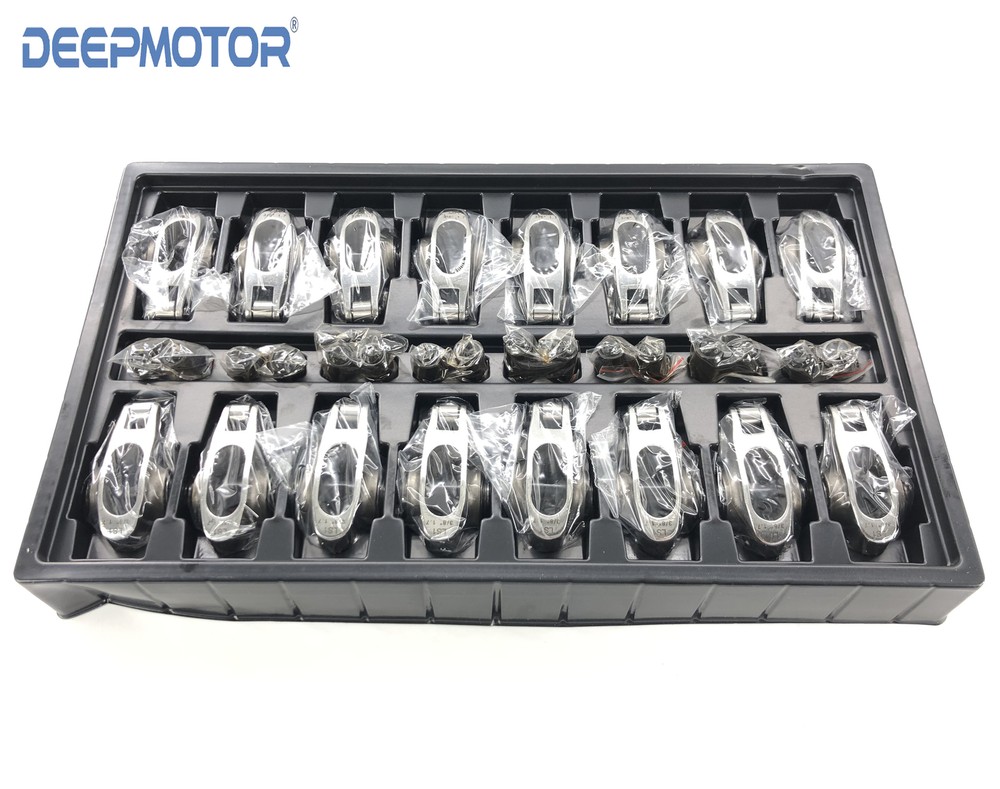 LS1 LS2 LS6 5.7L 1.7 Ratio 3/8'' Stainless Steel Roller Rocker Arm Set + Nuts