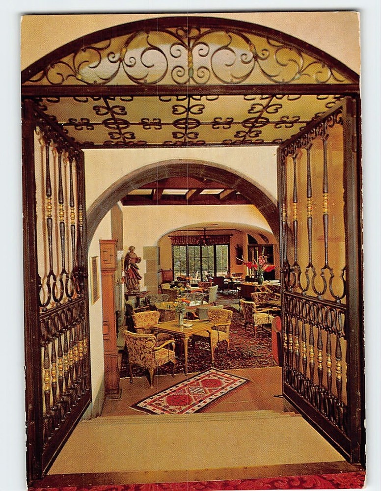 Postcard Hotel Eisenhut Rothenburg ob der Tauber Germany